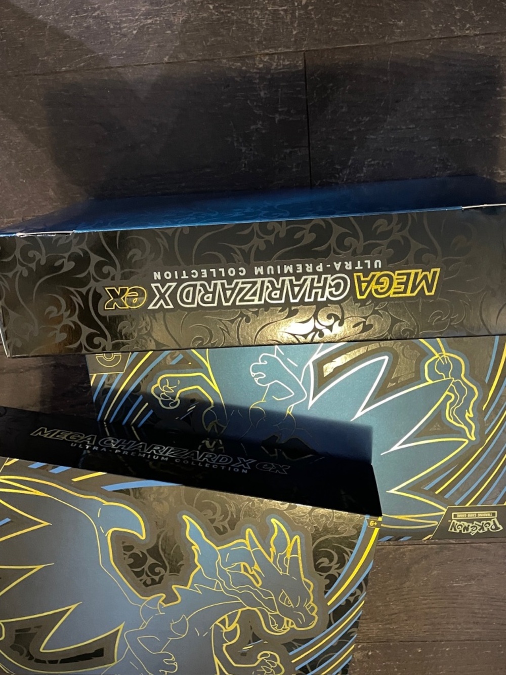 LOT OF 2 Pokemon Mega Charizard X ex Ultra Premium Collection UPC Empty Boxes - Picture 7 of 7